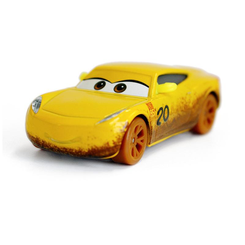 Alloy Pixar Cars 3 Arvy Miss Fritter Mater Mr. Destruction 1:55 Diecast Metal Car Model Toy for Kid Birthday Gift