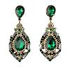 Smart Teardrop Shape Rhinestone Big Drop Dangle Earrings Gift