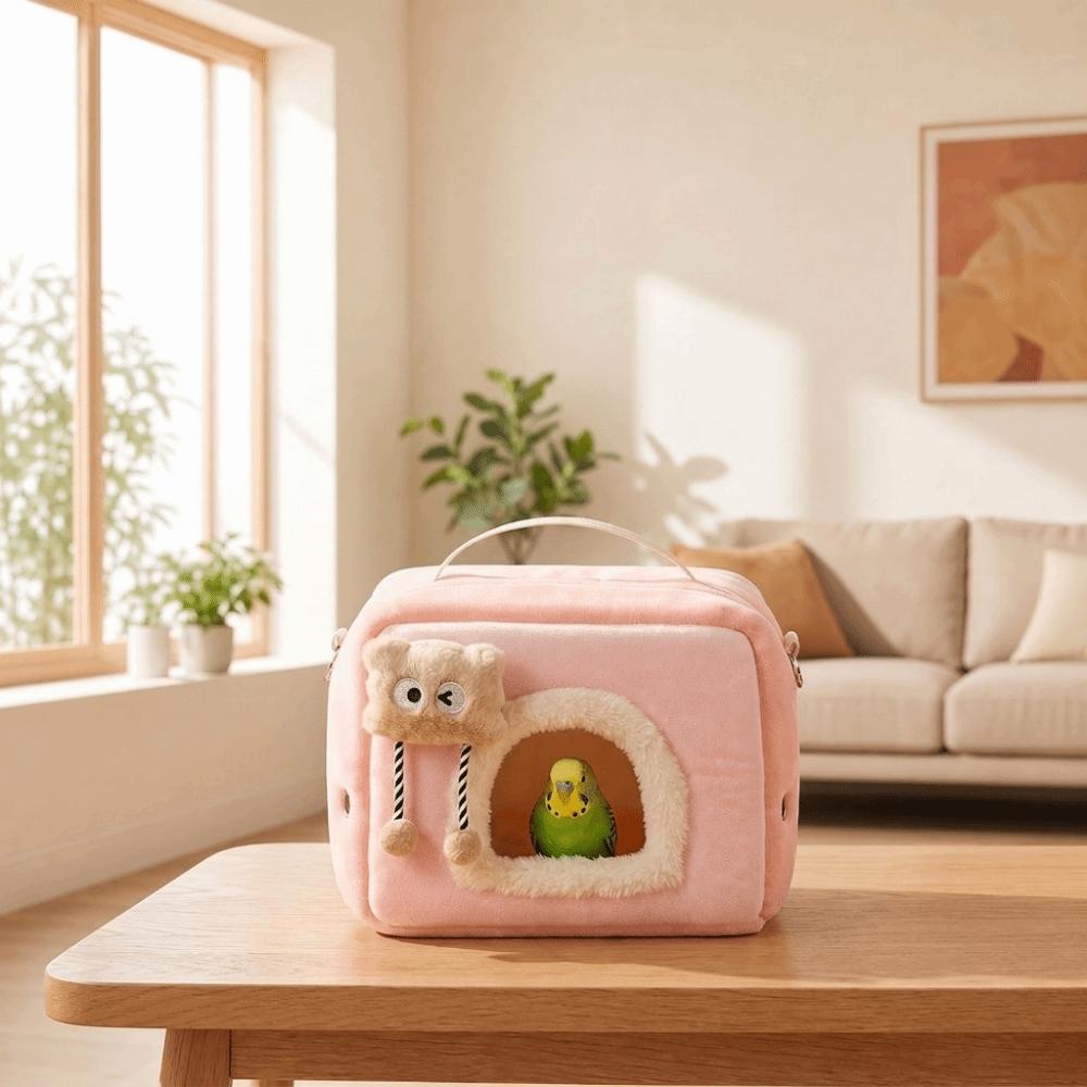 Soft Hamster Carrier Bag Warm Small Pet Carrier Portable Pet Travel House Travel