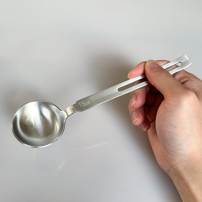 Heavy-duty 304 Stainless Steel Coffee Scoops, Multi-function 5/15ML Measuring Spoons - Kitchen Tools