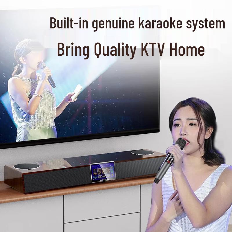 SANSUI DV-91F All-in-One Home KTV Soundbar System CN plug (adapter included)
