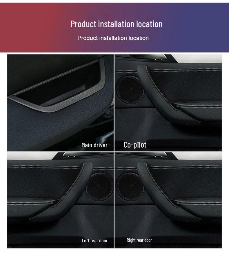 Carbon Fiber Interior Door Handle & Armrest for BMW X3 F25 & X4 F26