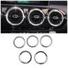 For Mercedes Benz CLA Class CLA180 CLA200 CLA220 2020 2024 Central Control Air Conditioner AC Vent Outlet Crystal Trim Ring