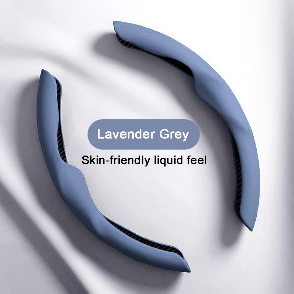 Ulepszona antypoślizgowa osłona kierownicy samochodu Liquid Touch Feeling do Tesla Model 3 Y Steering Wheel Booster Nubuck Wodoodporna