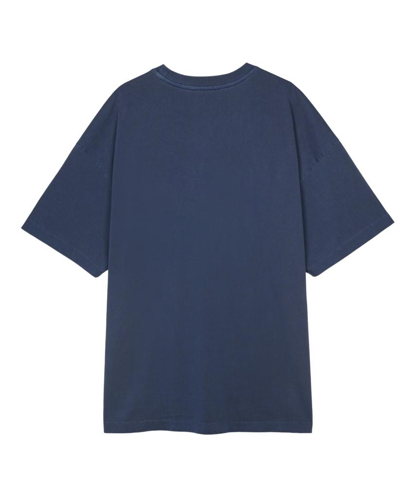 IDWS Swift Symbol Dying T-Shirt Deep Blue