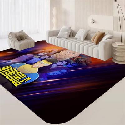 Cartoon Invincible Door Mat Nordic Style Bedroom Living Room Doormat Home Balcony Anti-Slip Alfombra