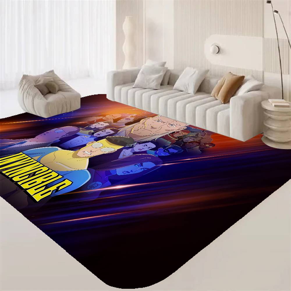 Cartoon Invincible Door Mat Nordic Style Bedroom Living Room Doormat Home Balcony Anti-Slip Alfombra