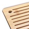 Bamboo Kung Fu Tea Tray Chinese Style,Drainage Reservoir,Gift,Small with Water Storage Table Serving