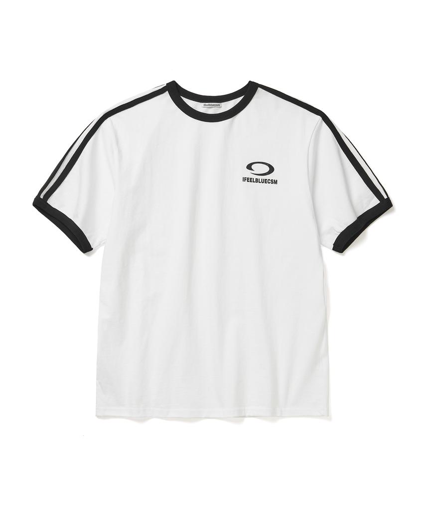 Aipilbeullussieseuem 90S Ringer T-Shirt [4Color]