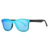 Classic Rimless Sunglasses With Protection For Outdoor Sports And Travel