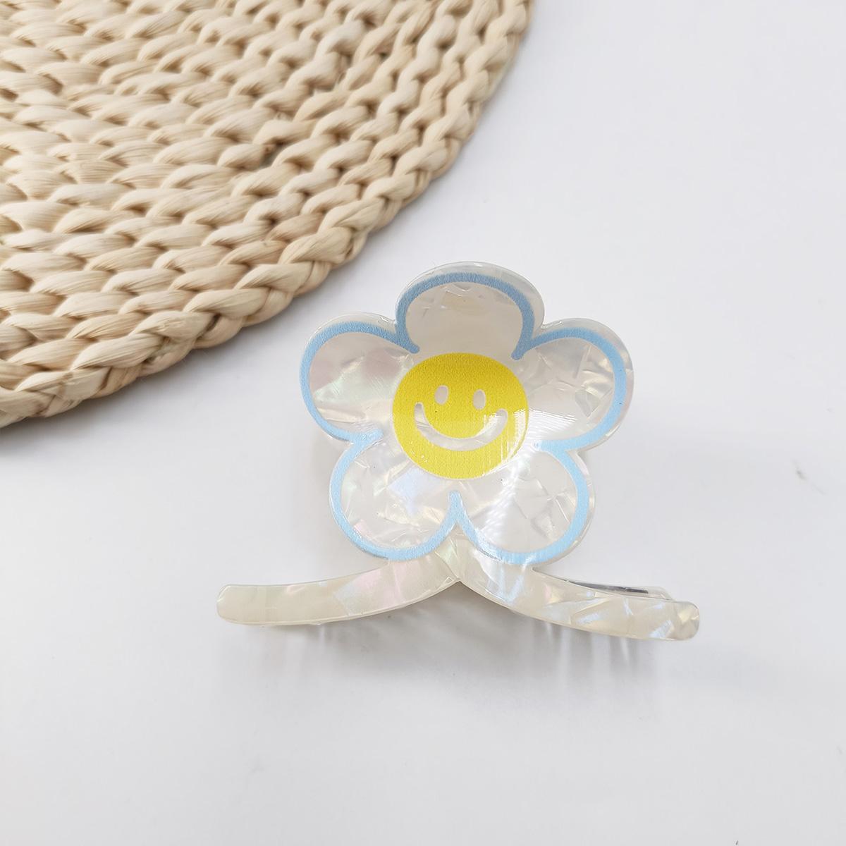 

Cute Flowers Hair Claws Clip High Quality Acetate Hair Pins Colorful Shark Clips Lovely Sweet Headdress Hair Accessories