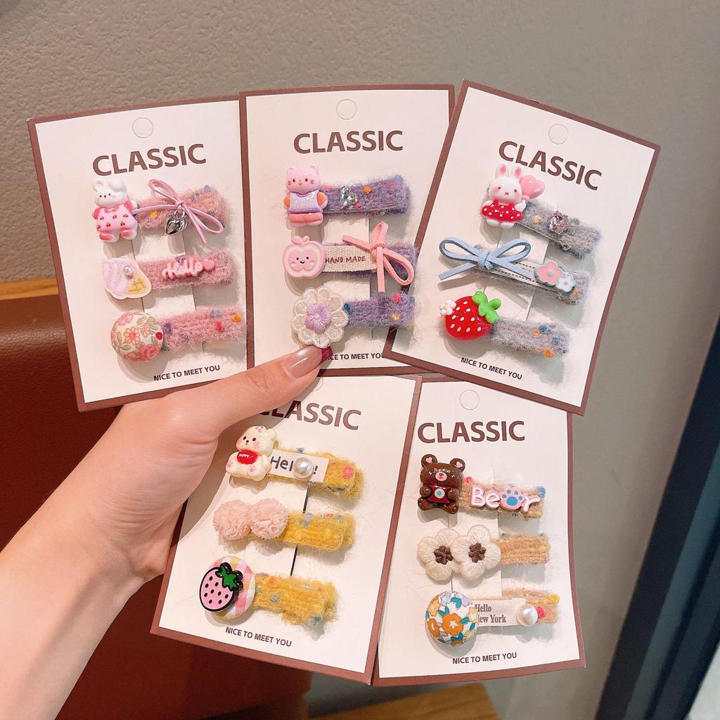 Adorable Animal Hair Clips for Kids - Cute Bangs Clips & Hair Accessories for Girls