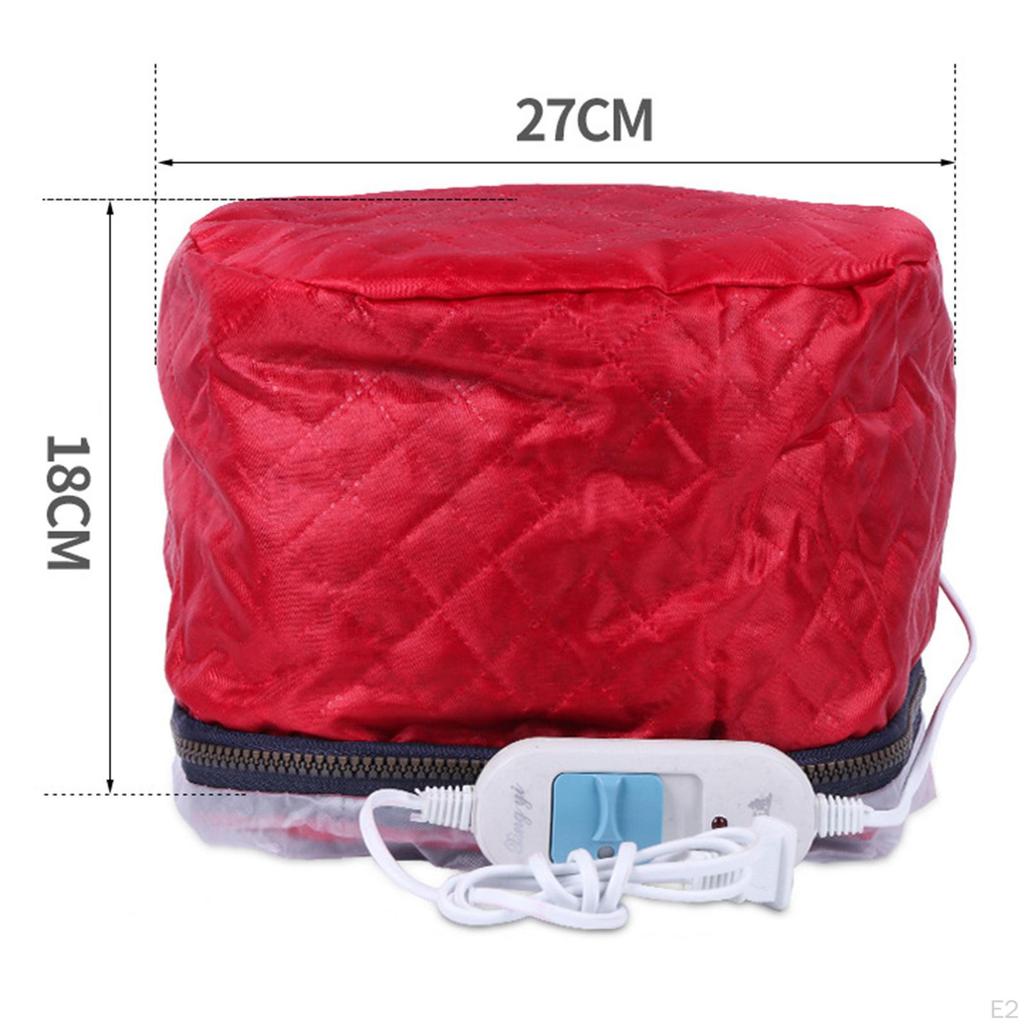 Electric Hair Heating Caps Steamer 3Modes for Deep Conditioning Home Salon