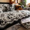 Special-shaped Sofa Cushion 2025 New Retro High-end Four-season Chenille Non-slip Fixed Sofa Cover