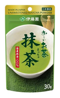 Itoen Oi Ocha Japanisch 30g Beutel mit Matcha, (Stehbeutel mit Reißverschluss)