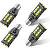 Car T15 LED Backup Reverse Light, 12V 6500K 5W High Bright Brake LED Bulb, 912 921 W16W Decoding Lights with 3030SMD Chip, Reverse Light Bulb