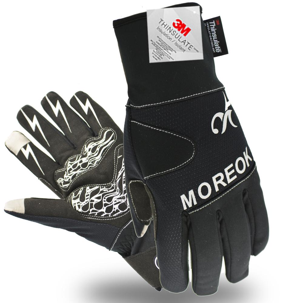 Thermal Gloves Full Finger 3M Thinsulate Winter Gloves Touch Screen Cycling Gloves Windproof Road Bike Cycling Gloves Men's