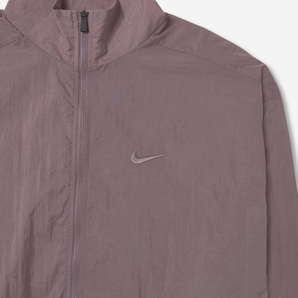 Nike Club Swoosh Comfortable Fashionable Simple Versatile Jacket Men Jacket Gray Pink HV6918-204