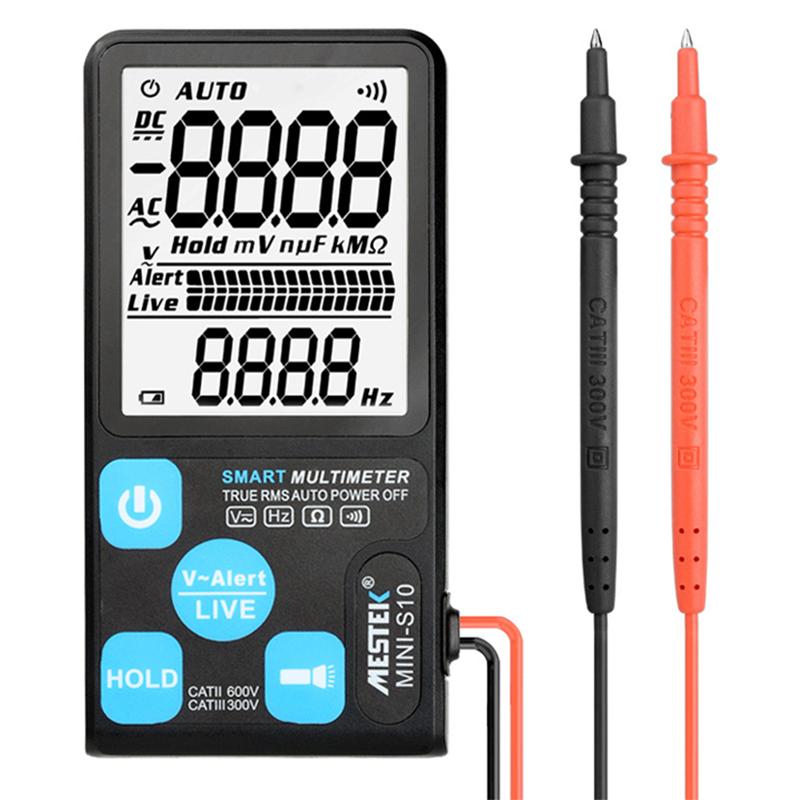 

Mini Multimeter New Generation Smart Intelligent Digital Multimeter Ohm Capacitance Hz AC DC NCV Advance Multitester