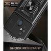 For Xiaomi Redmi 12C Case Shockproof Armor Ring Holder Phone Cases For Xiaomi Redmi 12C 12 C Redmi12C Slide Lens Protect Cover