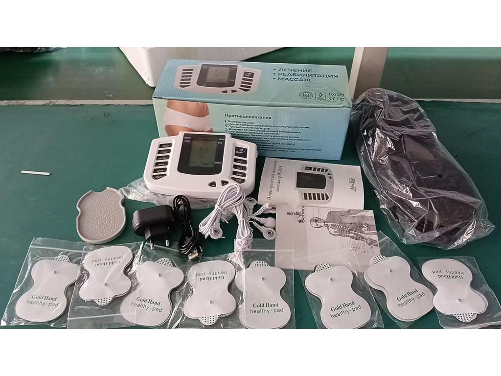 JR309A Medium Frequency Physiotherapy Massager: Multi-Function Digital Meridian & Electronic Pulse Massage Patch