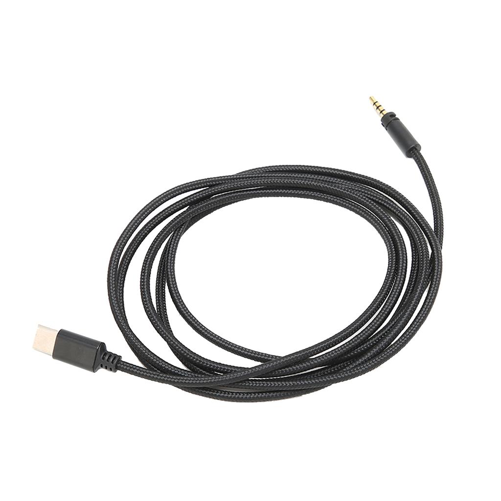 TypC Kopfhörer Audiokabel Verschleißfest Abschirmung Interferenz Kopfhörer Audiokabel