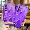 Phone case: 2D flat, suitable for Samsung Galaxy A34 A35 M05 M06 S20 S22 S21 FE Plus 5G protective case, glitter fluid, perfect Christmas and Hallowee