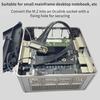 M.2 To Oculink 4i SFF8611 Extension Cable Silver Plating Wire for Desktop and Notebook Conversion with Optional Length