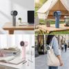 Handheld High-Speed Fan with USB Charging & Digital Display