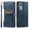 Cover for Xiaomi 12T Pro,12T,12 Pro,12X,Mi 12 Lite,Redmi Note 12S 4G Retro PU Leather Flip Wallet Phone Case Multi Card Slots