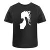 Female Silhouette' Cotton T Shirt Ta002741