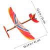 Rubber Band Powered Airplane Glider - Foam Toy Planes for Kids Outdoor Flying Toys, Birthday Party Favors, STEM Educational Gift