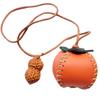 Luxury Hand-Stitched Leather Bag Charm for Men and Women