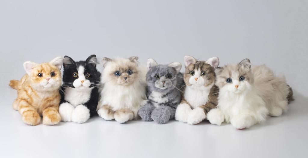 Trend Master Nadade EX Ragdoll-Spielzeug, das quietscht, wenn der realistische Kommunikationsroboter Neko-chan [Stuffed Stroke]