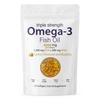 Triple Strength Omega-3 Fish Oil 4200mg - Lemon Flavor - 120 Softgels