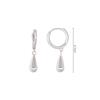 1 Pair Simple Elegant Water Drop Ear Buckle For Women Girls Fashion Temperament Stud Earrings Fine Jewelry Accessories Gifts