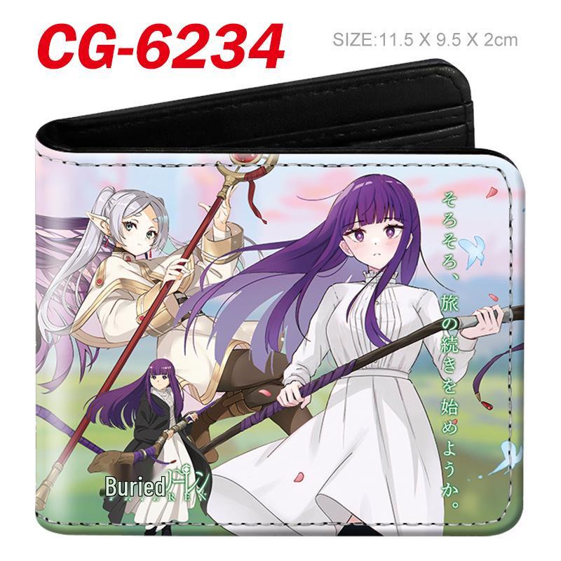 Frieren: Beyond Journey's End 3D Anime Coin Purse - Stereoscopic Embossed Cartoon Design