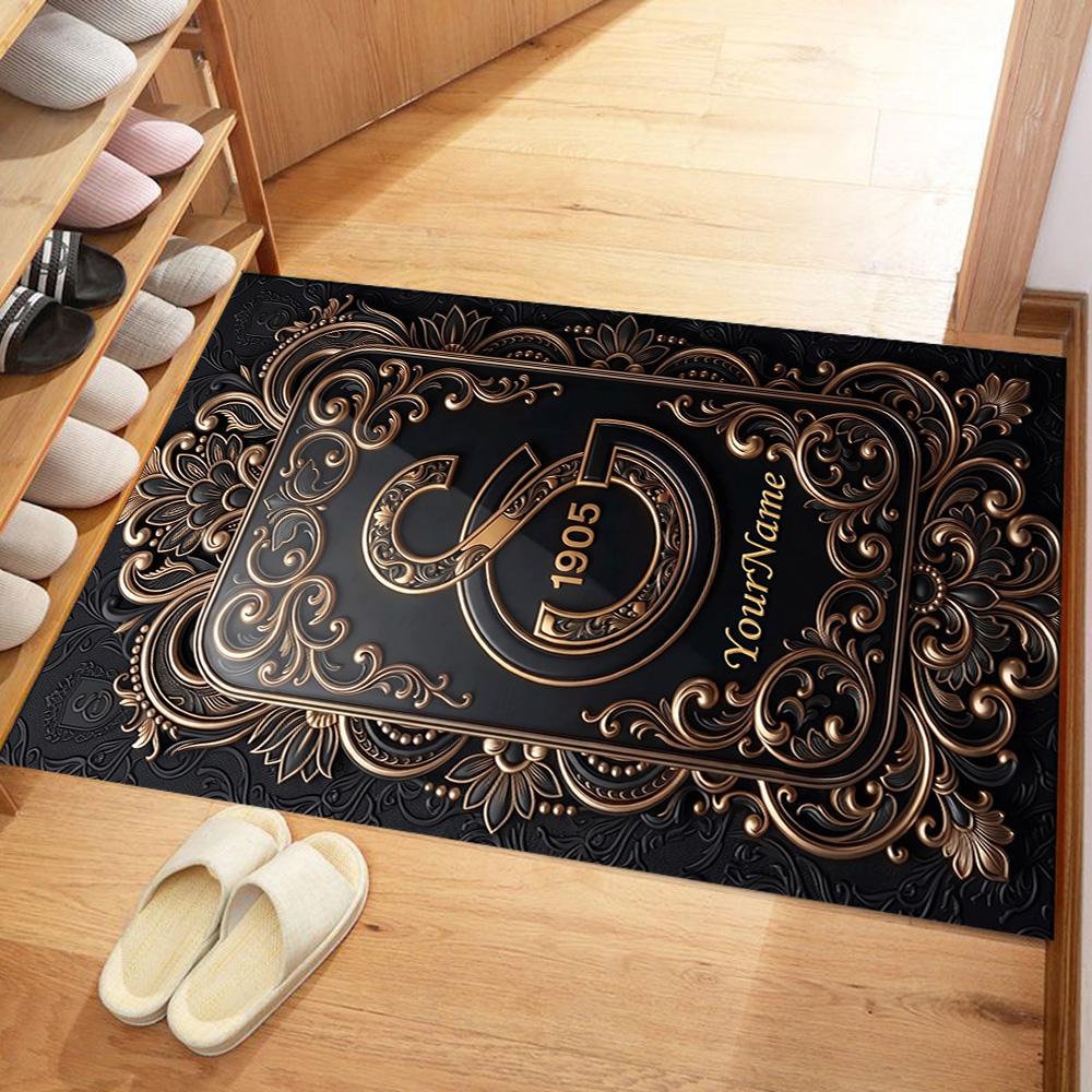 Galatasaray Personalized Text Floor Mat Perfect For Hallway Dining Room Living Rooms Decorate Room Antislip Carpet Office Home Decor
