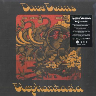 LP Record DAVE EVANS - Elephantasia EARTHLP051 Earth 2023 UK Folk