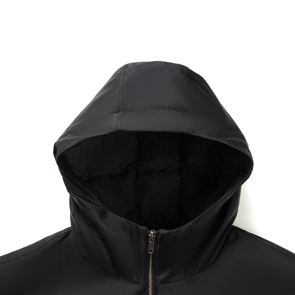 Li Ning Sports Lifestyle Series Hooded Logo Couple Cotton Jacket Unisex Jacket AJMV397-1