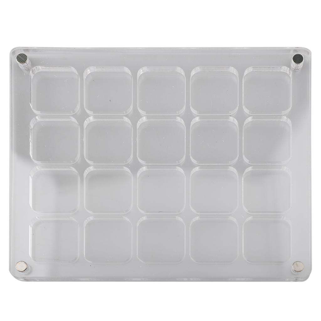 11.7*11.7cm Acrylic Storage Box Ample Storage Space Crafted From Acrylic Dust Protection Efficient Categorization
