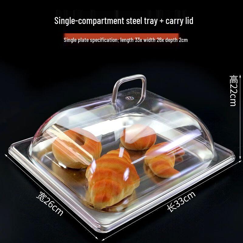 

Xuankunpai Stainless Steel Buffet Food Display Box with Lid