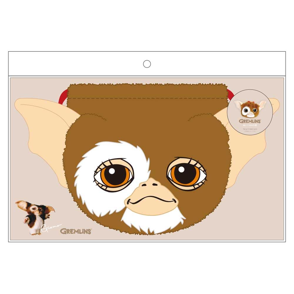 T's Factory Gremlins Plush Drawstring Bag Gizmo GR-5530431GZ