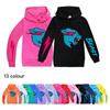 Mr Beast Cartoon Kinder Mädchen Jungen Hoodie T-Shirt Tops Kleidung