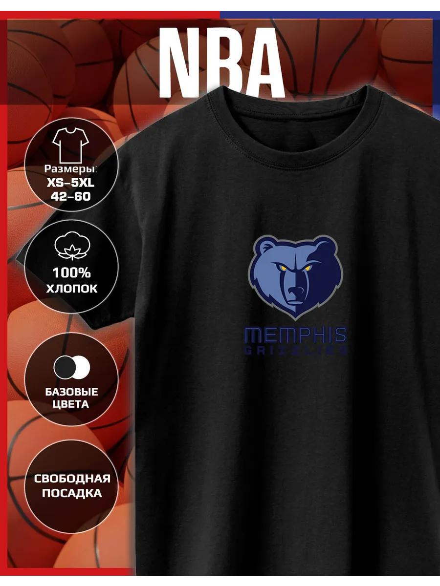 

Memphis Grizzlies NBA Print T-shirt 2XL