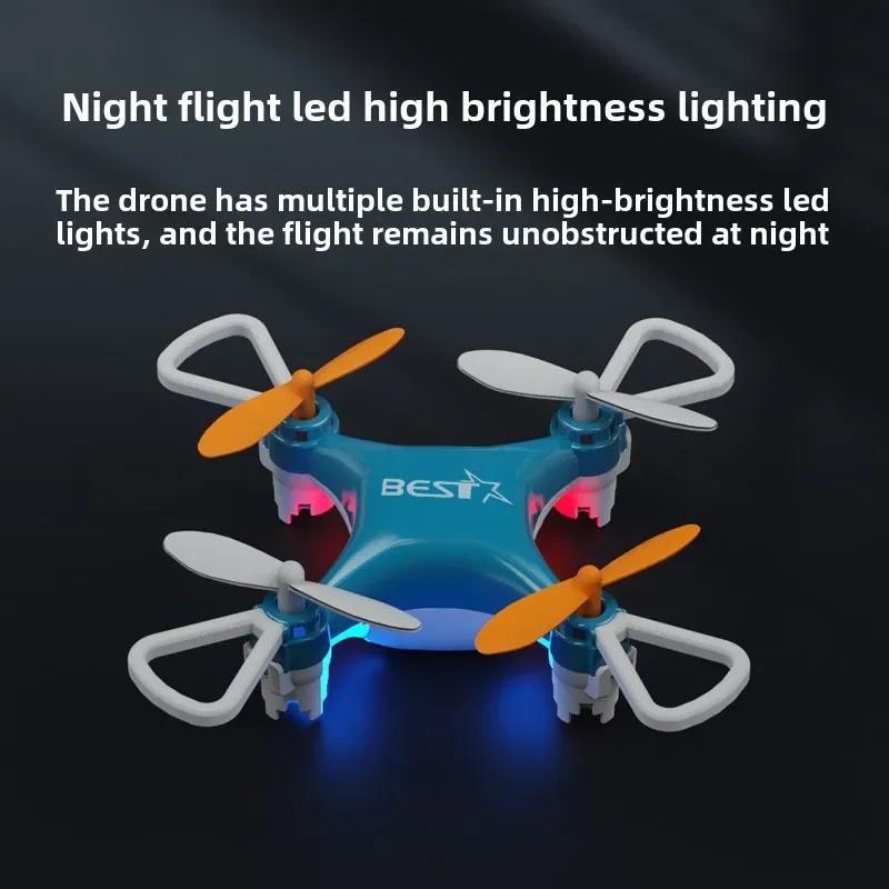 Mini Drones Remote Control Aircraft New Children's Toy Micro Aircraft Fixed Height Quadcopter Break-resistant Kid's Toy Airplane