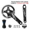 RACEWORK Hollow Mountain Bike Crankset with Single Chainring (32T/34T/36T/38T)