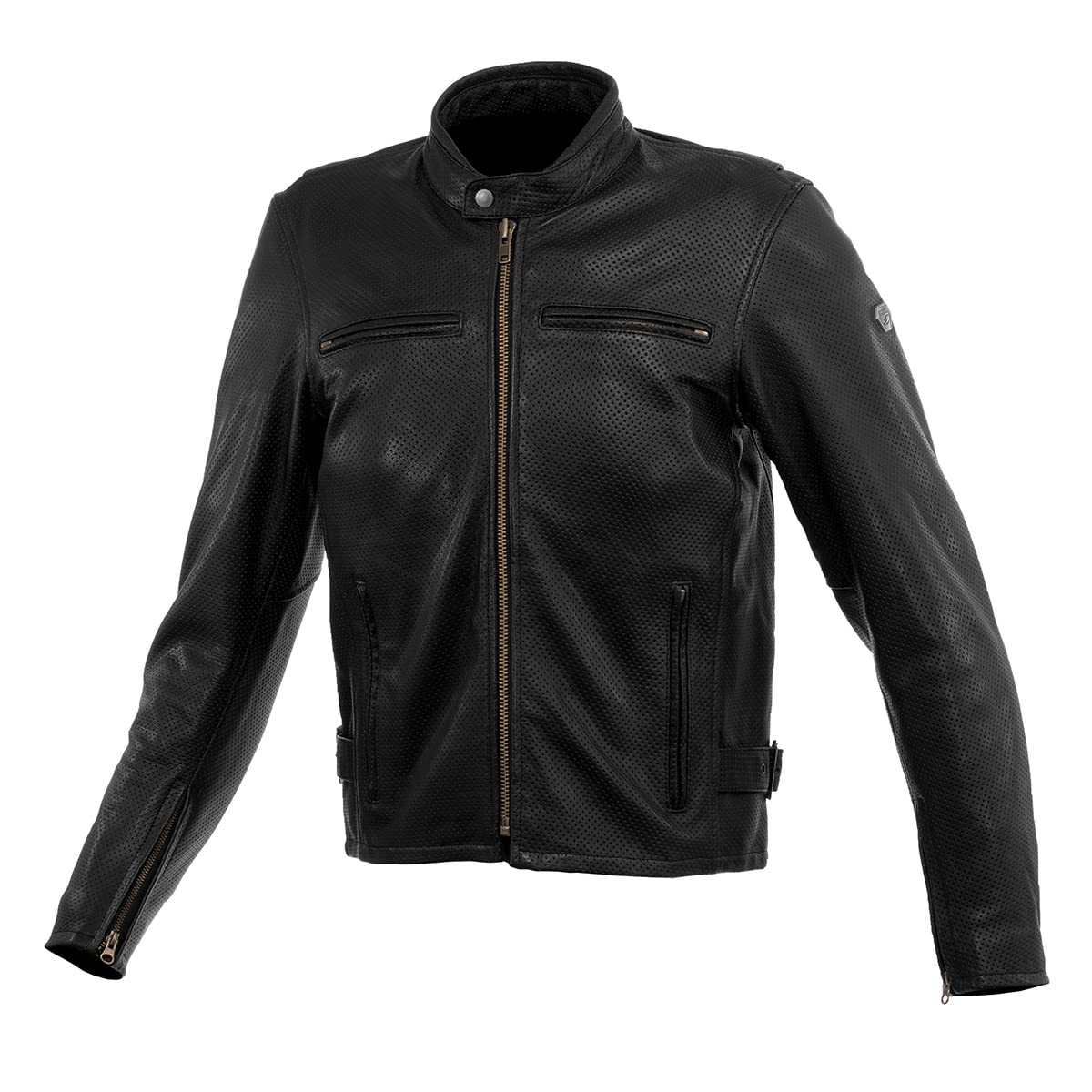 

Motorcycle Jacket Vented Single Rider Leather Jacket Black WM [KOMINE] LJ-5383 02-5383 Women s чорний