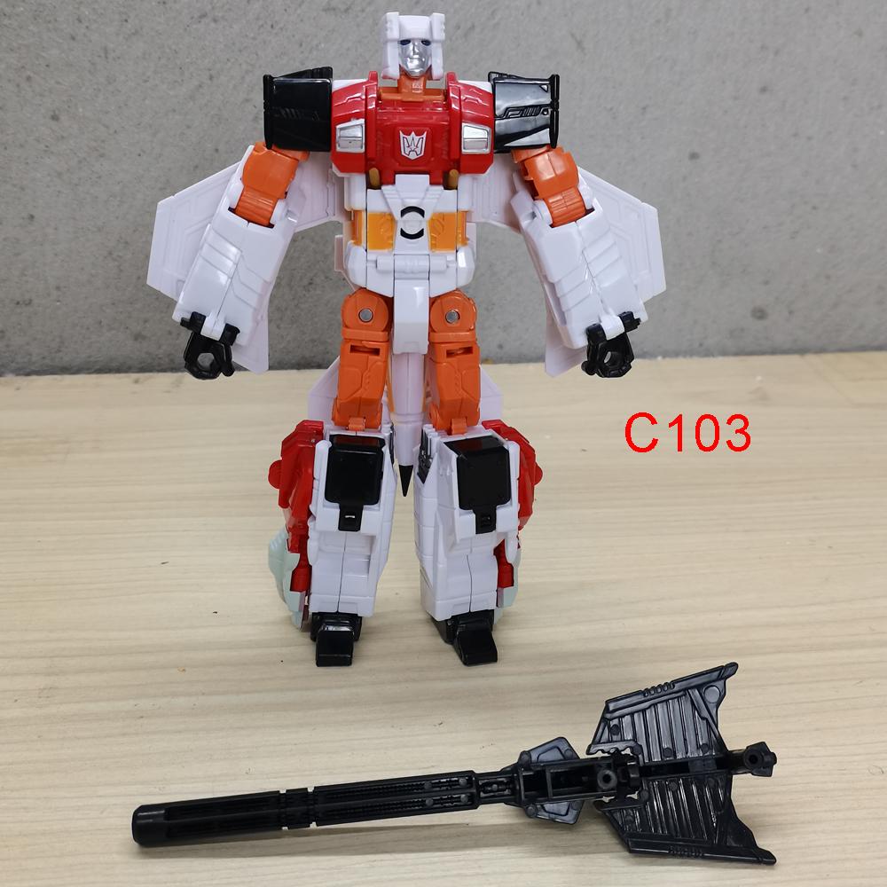 HZX Robot Superion H903 Transformation Toys 5IN1 Superion Combiner Deformation Action Figure Model Children Gift