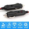 12V To 24V Car Cigarette Lighter Plug Male Head with Indicator Light Vehicle Electrical Cigarette Lighter Plug Charger Adapter